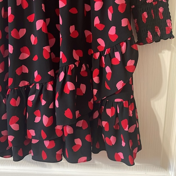 Michael Michael Kors Long Sleeve Faux Wrap Dress Size XL - Picture 3 of 6